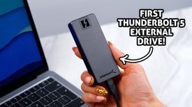 Sneak Peak Worlds First Thunderbolt 5 External Drive