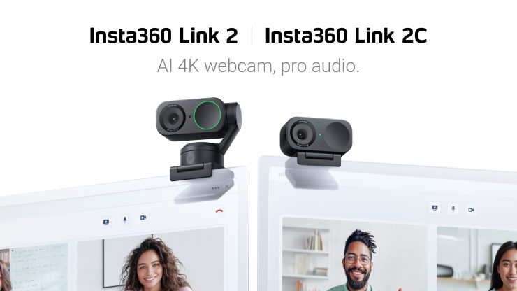 Insta360 Link 2 & 2C 4K AI Webcams - Newsshooter