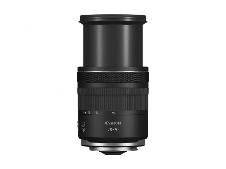 RF 28 70mm f2 8 IS STM Side extended