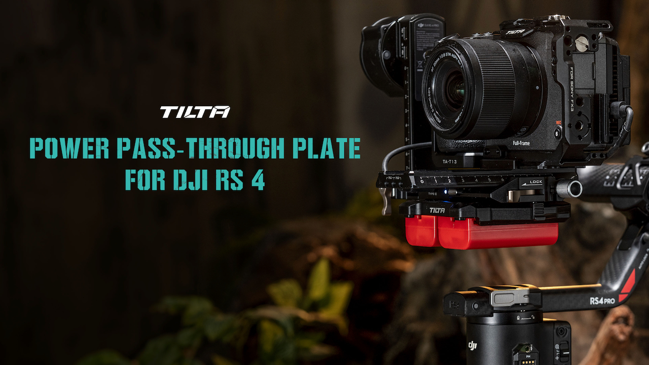 Tilta Power Pass-through Plate for DJI RS 4 - Newsshooter