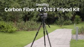 New Product Launch SmallRig Carbon Fiber FT S303 Tripod Kit