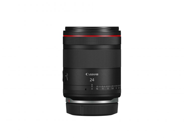 RF 24mm f1 4 L VCM Side with cap