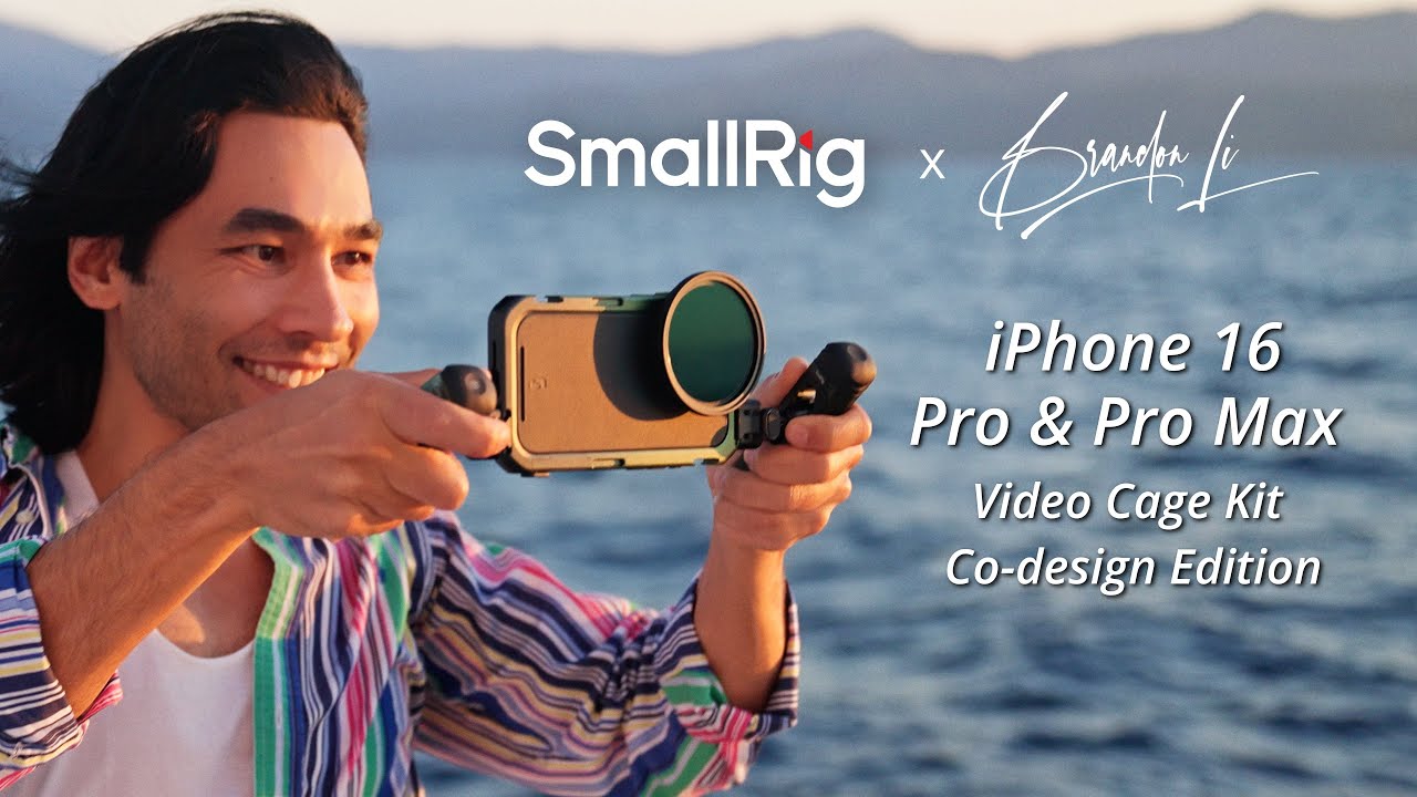 Kolekcja mobilnych filmów SmallRig x Brandon Li na potrzeby wspólnego projektu serii iPhone 16 Pro