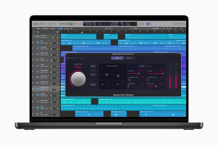 Apple Logic Pro for Mac 11 1 Quantec Room Simulator