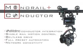 Monorail Conductor Simple Portable Camera Motion Control System