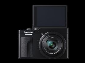 lumix camera DC TZ99E K product image front LCD