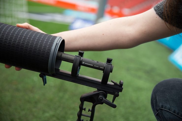MKH 8018 Product Shot In Use Stadium 07