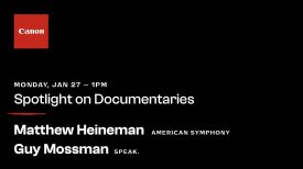 Canon 2025 Sundance Panel Discussion Spotlight on Documentaries