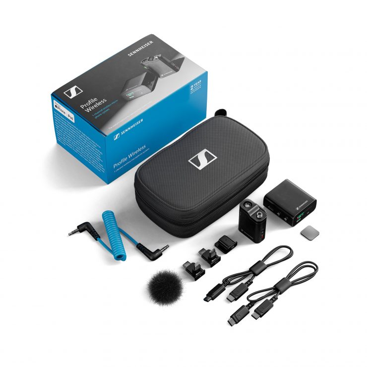 Profile Wireless Product Shot Cutout 1 channel Set Flatlay Iso with box